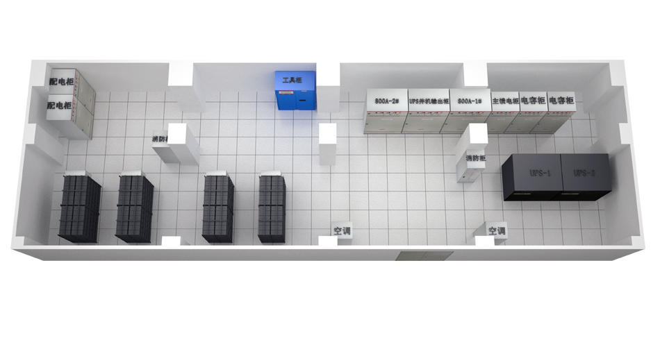 机房3D效果图的作用，机房3D效果图